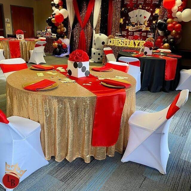 Casino Themed Decor